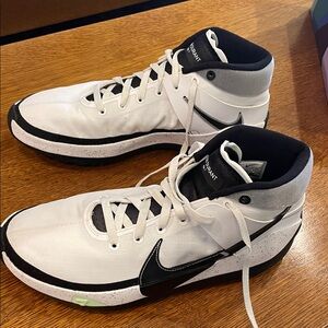 Nike KD 13 Team White Black Men's size 11.5 US